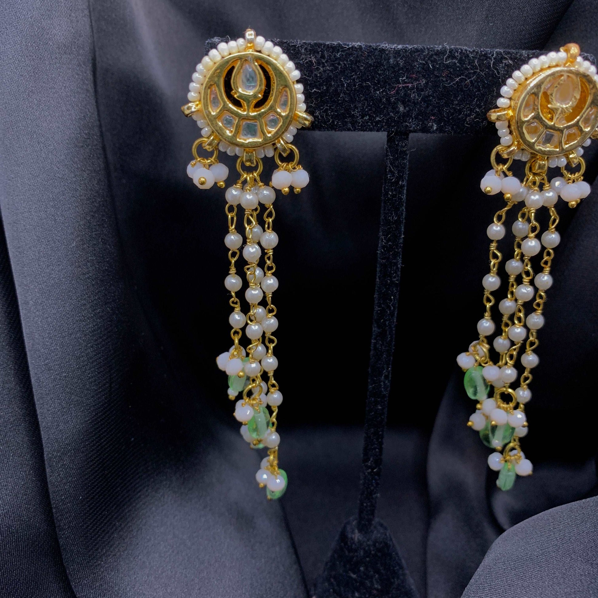 Paro- Meenakari Earrings