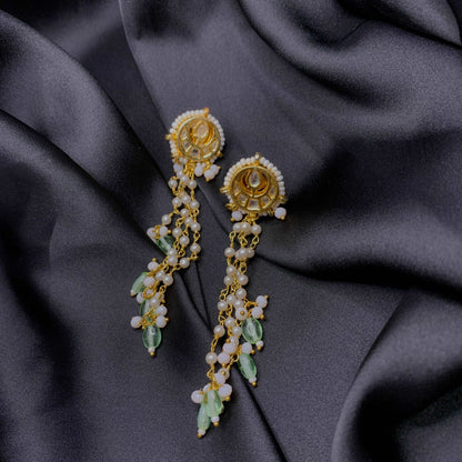 Paro- Meenakari Earrings