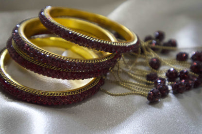 4 Piece| Maliha Jhumka Bangles