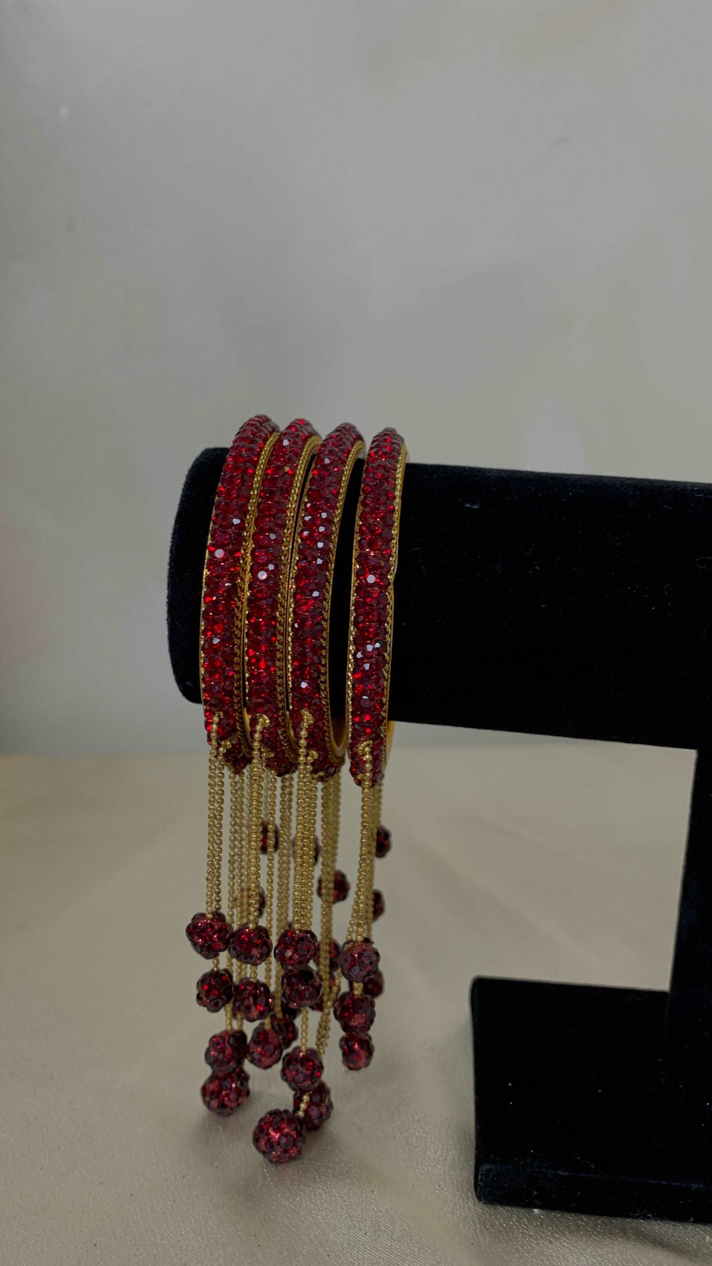 4 Piece| Maliha Jhumka Bangles