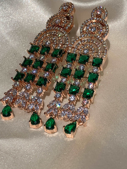 Emerald Earrings