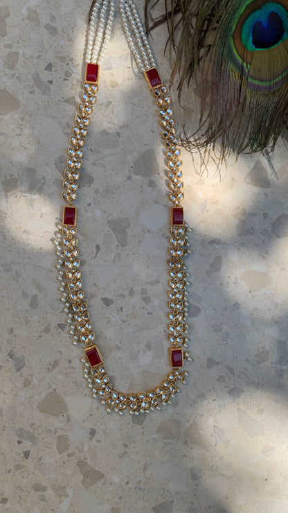 Raeem | Long  Pearl Mala