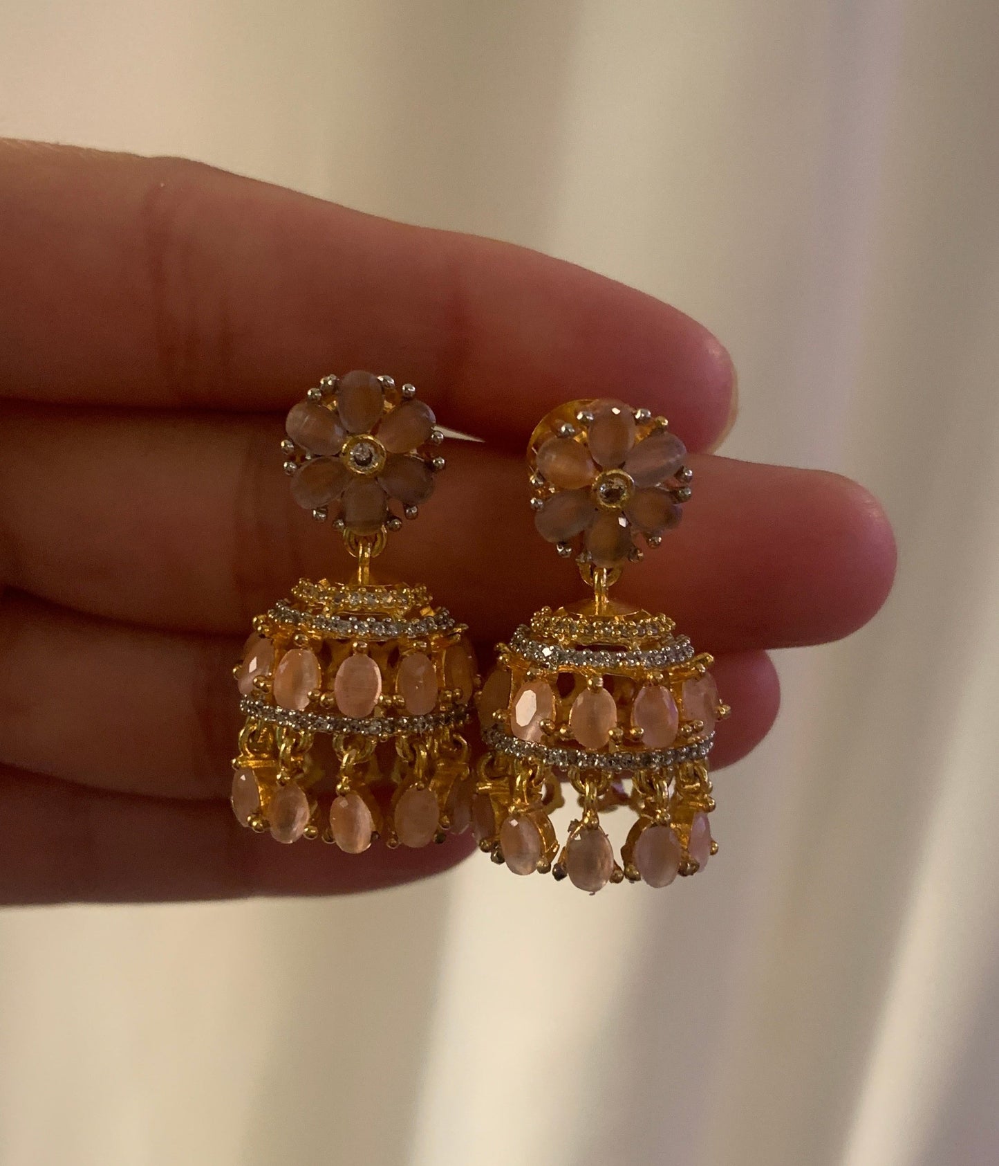 Mini Diamond Jhumka