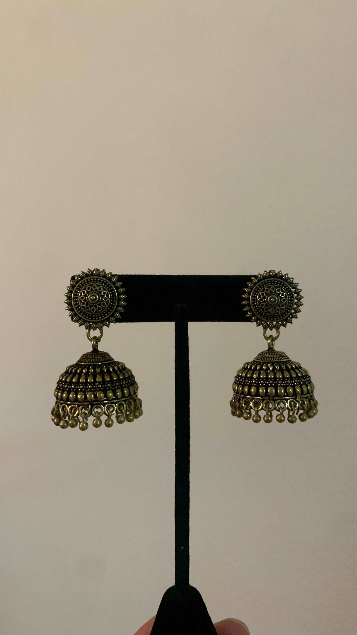 German Silver Jhumka