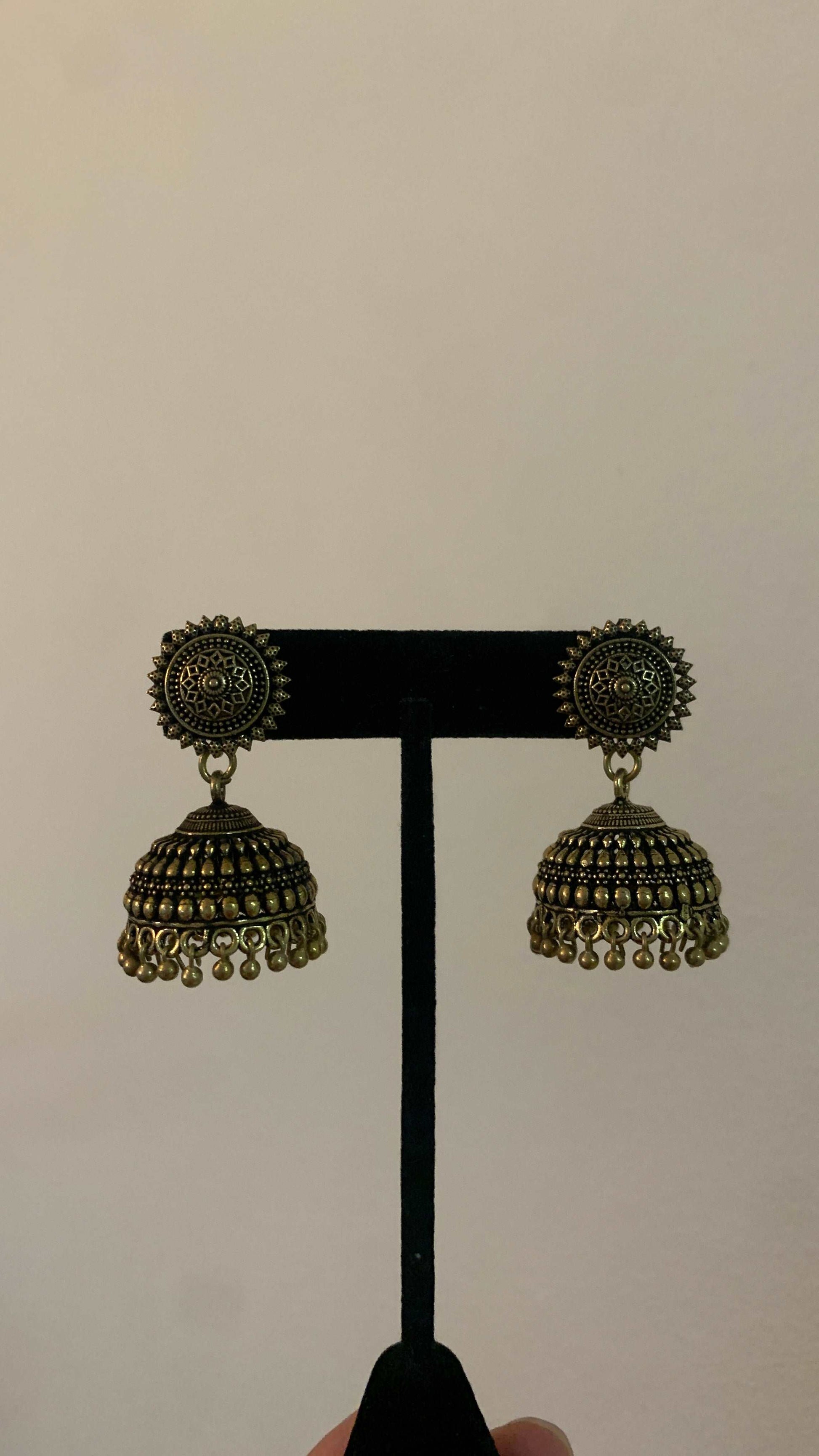 German Silver Jhumka