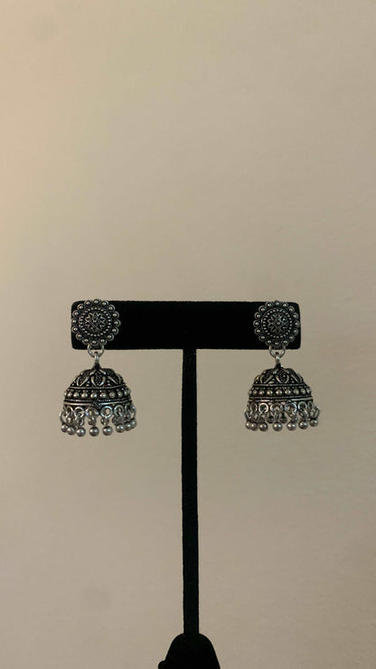 German Silver Jhumka