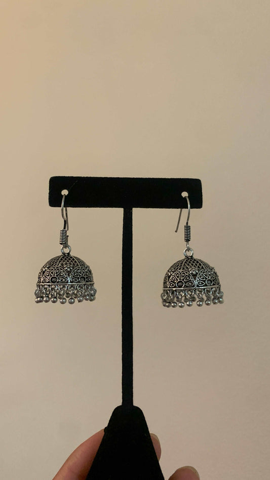 German Silver Jhumka