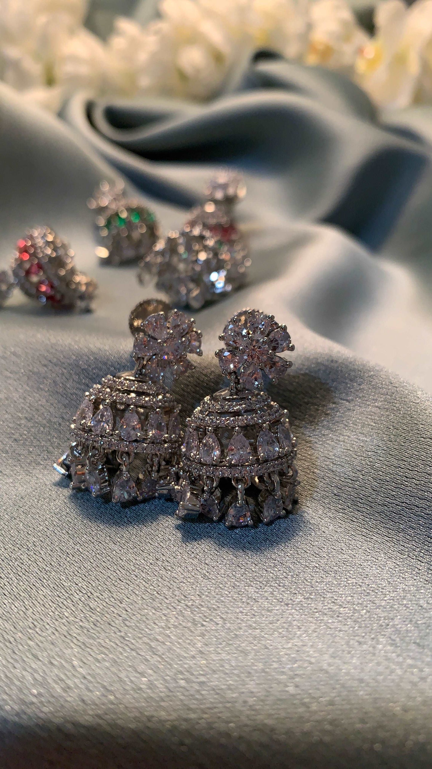 Mini Diamond Jhumka