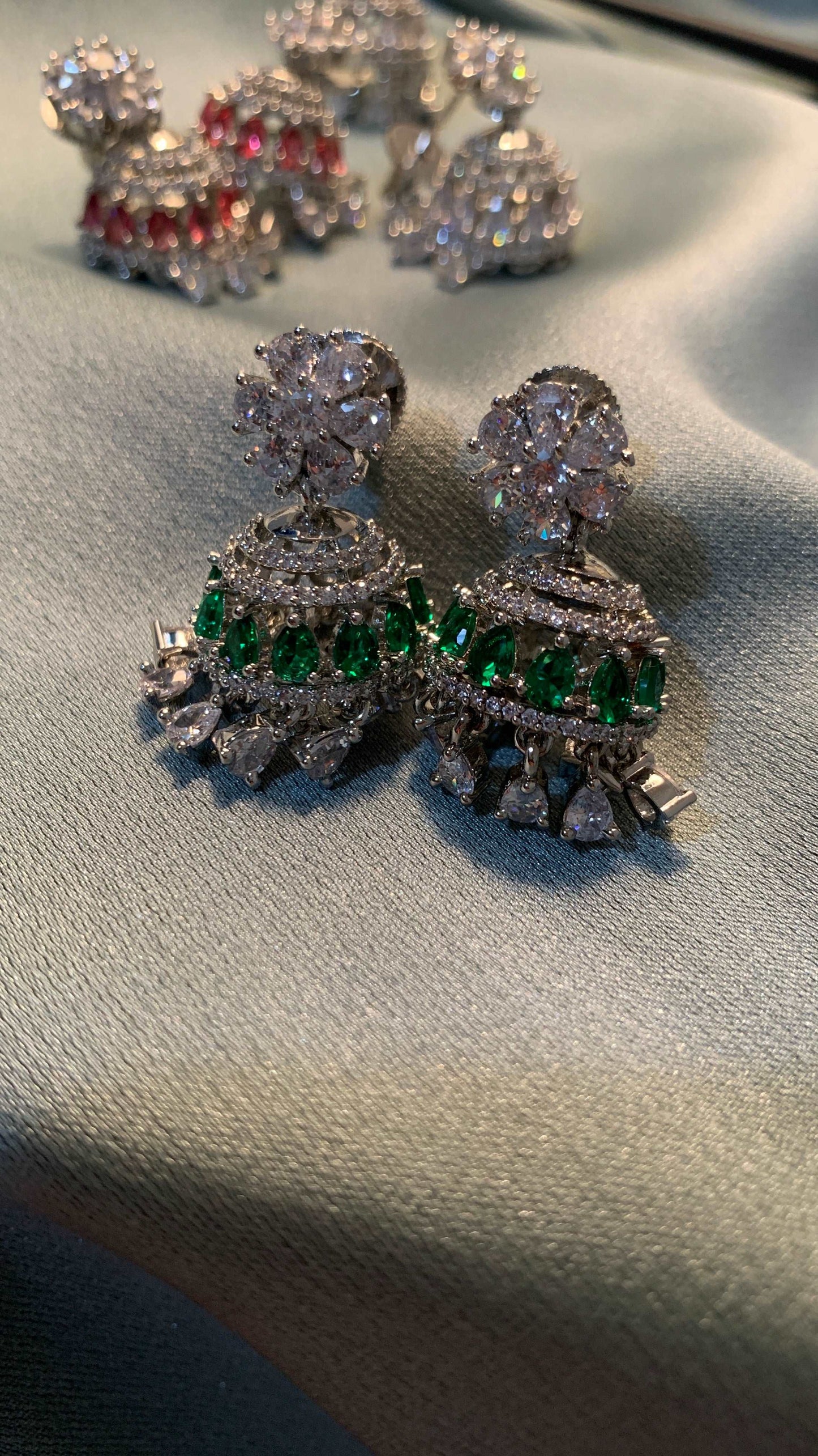 Mini Diamond Jhumka