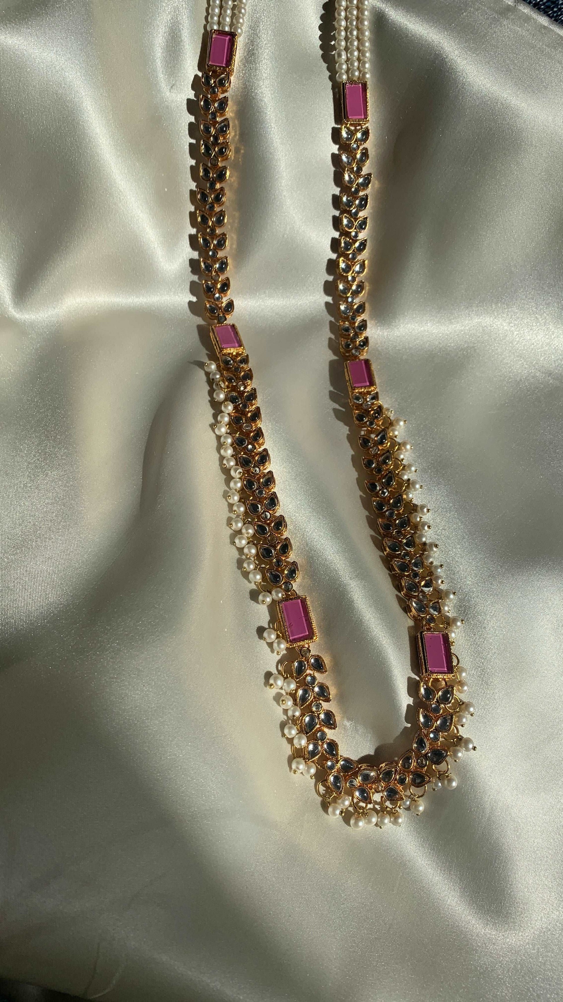 Raeem | Long  Pearl Mala