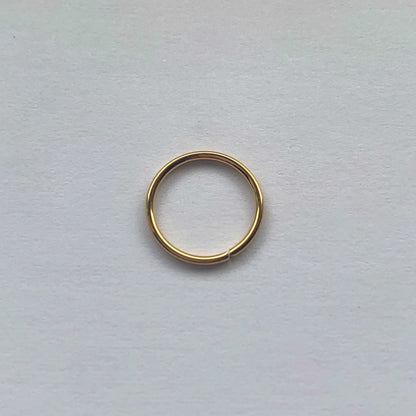 Plain Gold Nose Ring