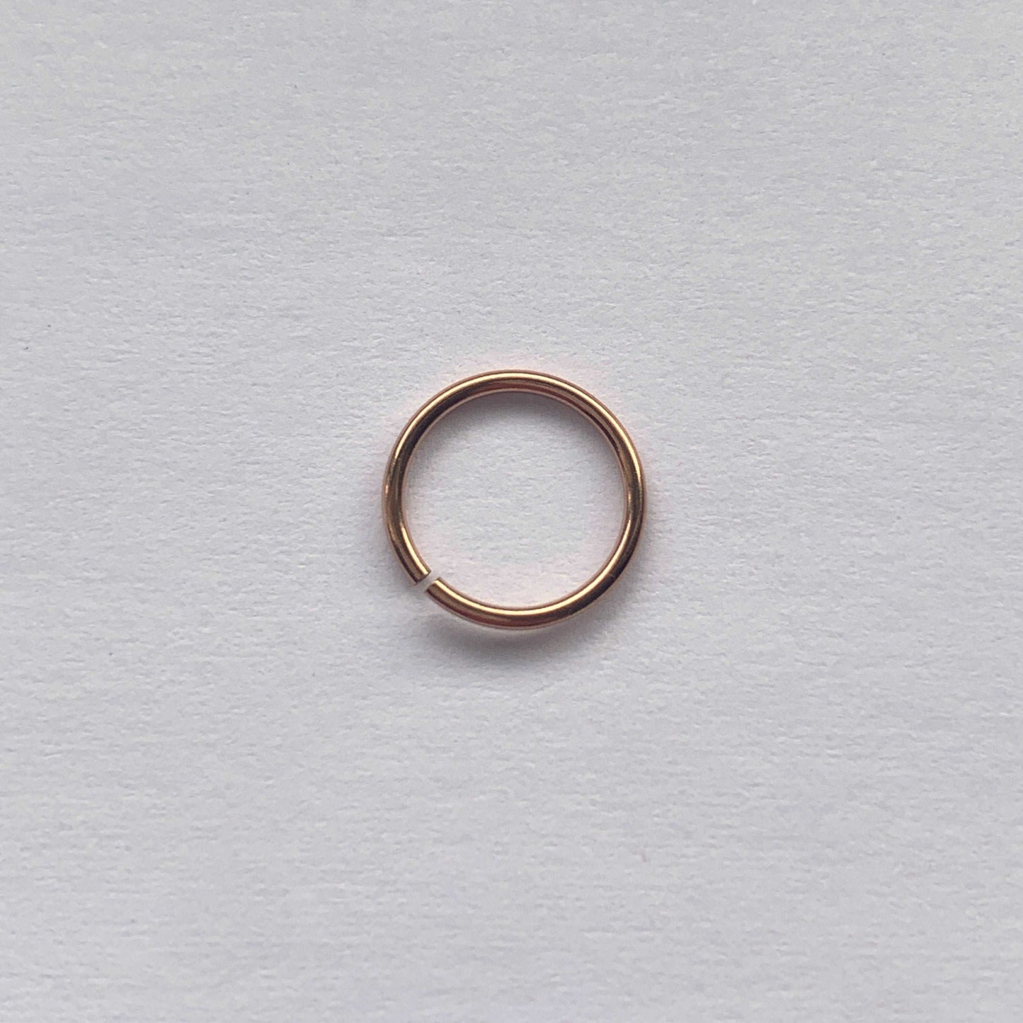 Plain Gold Nose Ring