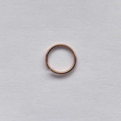 Plain Gold Nose Ring