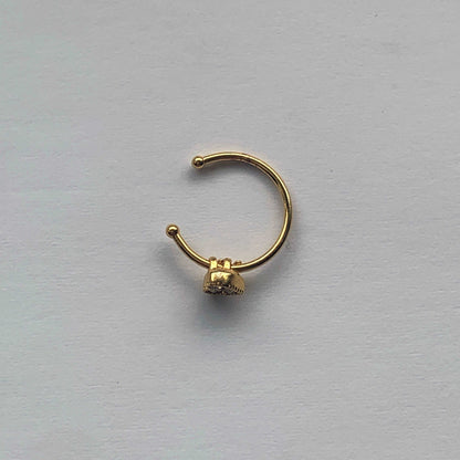 Heart Nose Ring | Faux