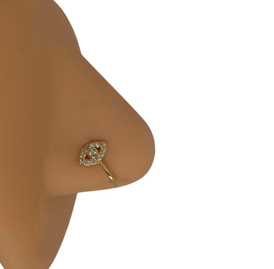 CZ Nose Clip | 92.5 sterling silver