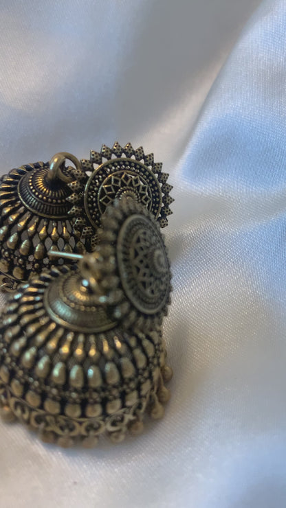 German Silver Jhumka