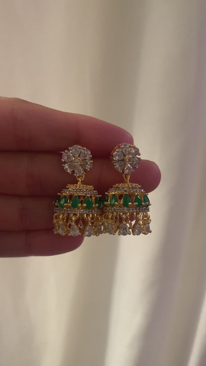 Mini Diamond Jhumka